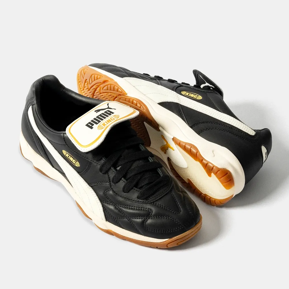 【2025年 2/8 発売】PUMA KING INDOOR “Black/White” (プーマ キング インドア “ブラック/ホワイト”) [401683-01/401683-02]