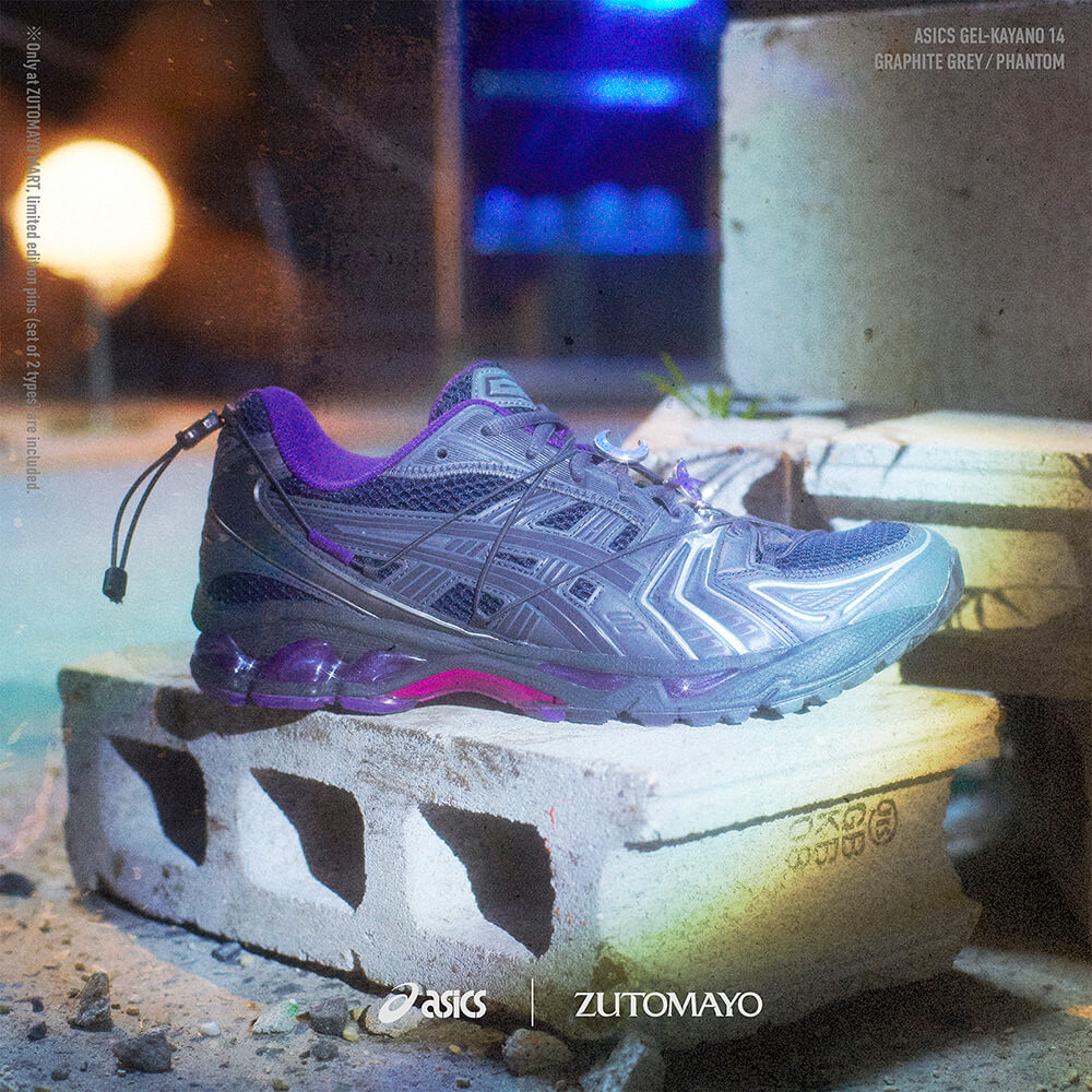 【2025年 3/13 発売】「ずっと真夜中でいいのに。」× ASICS GEL-KAYANO 14 (ZUTOMAYO ZTMY ずとまよ アシックス ゲルカヤノ) [1203A646.020/1203A647.750]