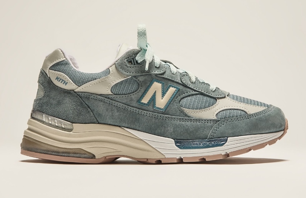 【2025年 3/21 発売】KITH x New Balance 992 “Steel Blue” Made in USA (キス ニューバランス)