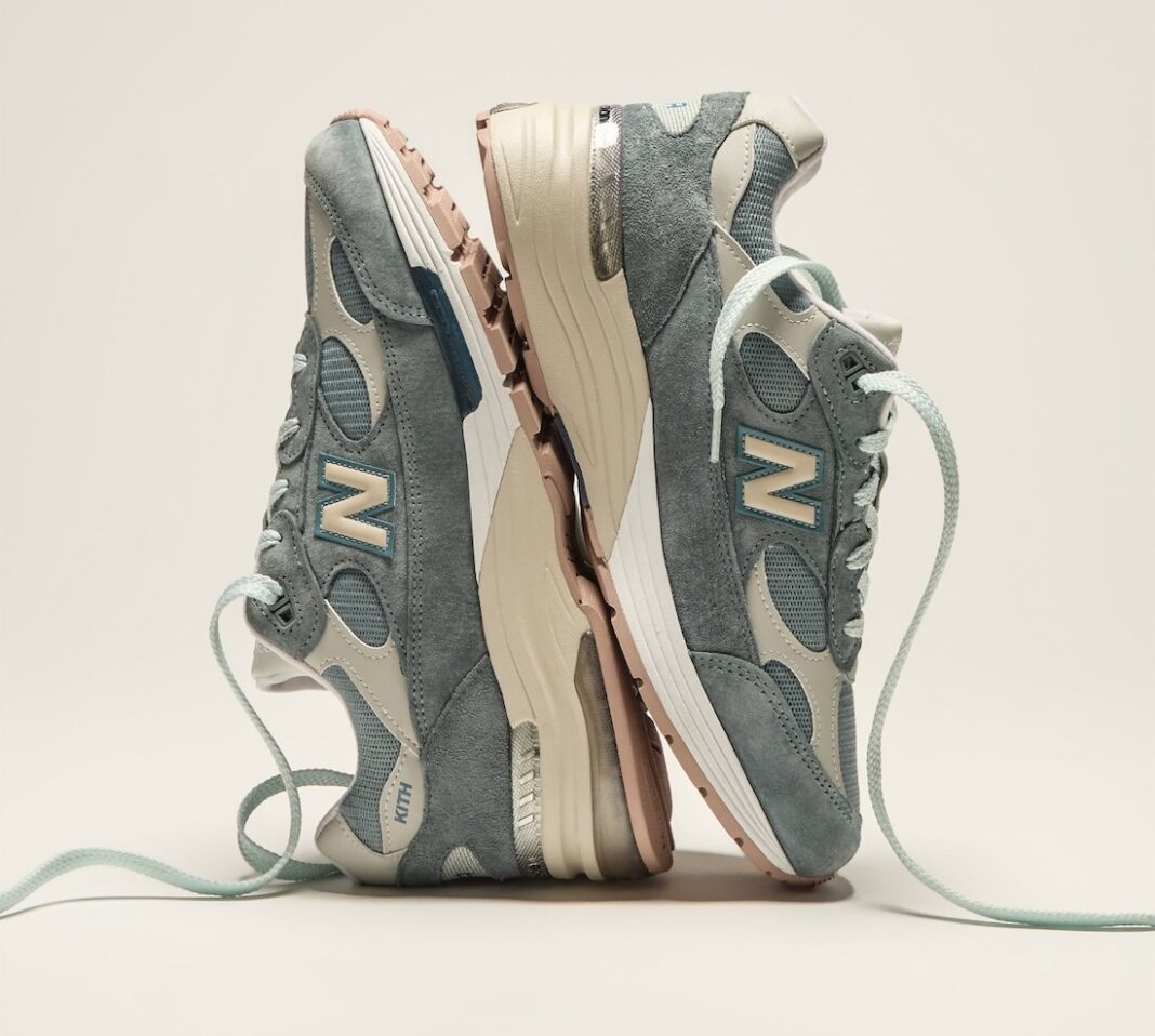 【2025年 3/21 発売】KITH x New Balance 992 “Steel Blue” Made in USA (キス ニューバランス)