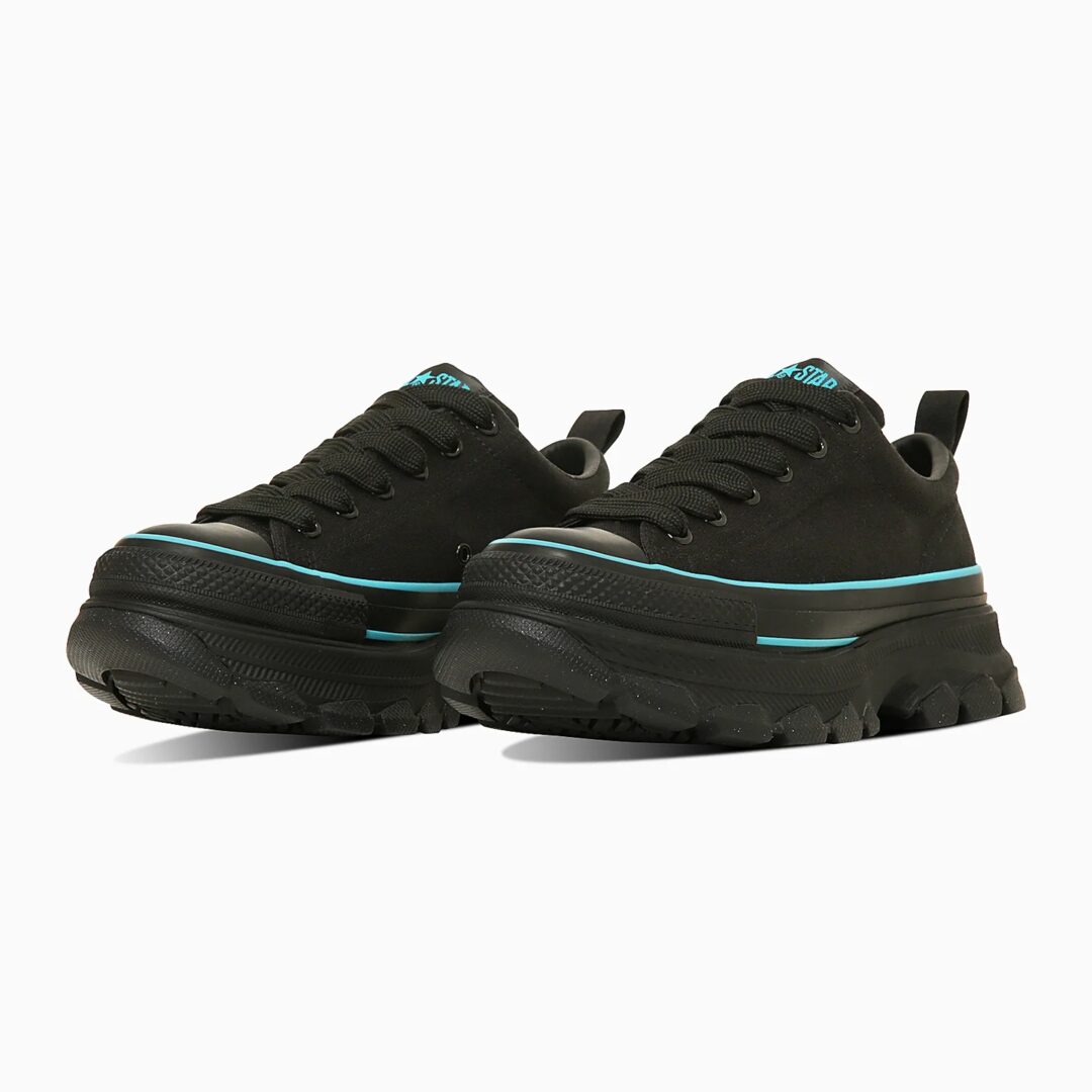 【2025年 2/6 発売】CONVERSE ALL STAR (R) TREKWAVE AP OX “Black/Blue” (コンバース オールスター トレックウエーブ) [31313750]