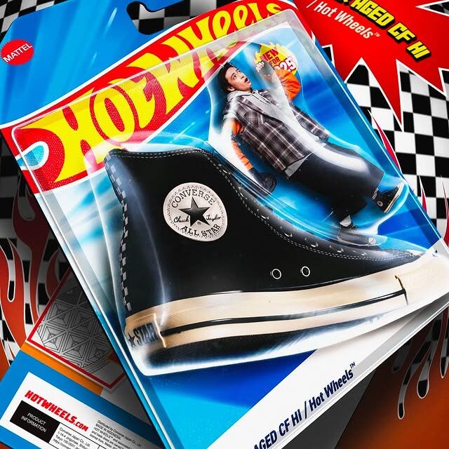 【2025年 2/21 発売】Hot Wheels × CONVERSE ALL STAR AGED HI “CF/FL” (ホットウィール コンバース オールスター エイジド) [31314050/31314270]