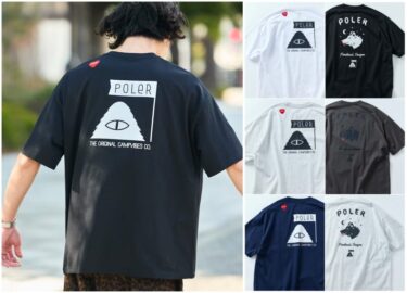 POLeR × FREAK'S STORE 別注 ビッグシルエット クルーネックTシャツが発売 (ポーラー フリークスストア)