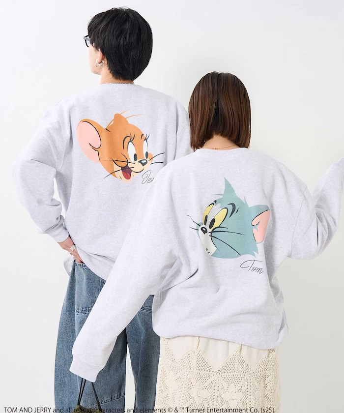 FREAK’S STORE / Tom and Jerry プリントスウェットが2025年 2月下旬 発売 (フリークスストア トムとジェリー)