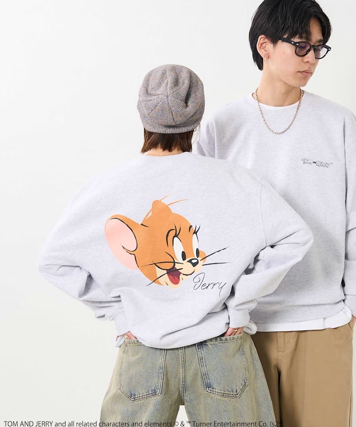 FREAK’S STORE / Tom and Jerry プリントスウェットが2025年 2月下旬 発売 (フリークスストア トムとジェリー)