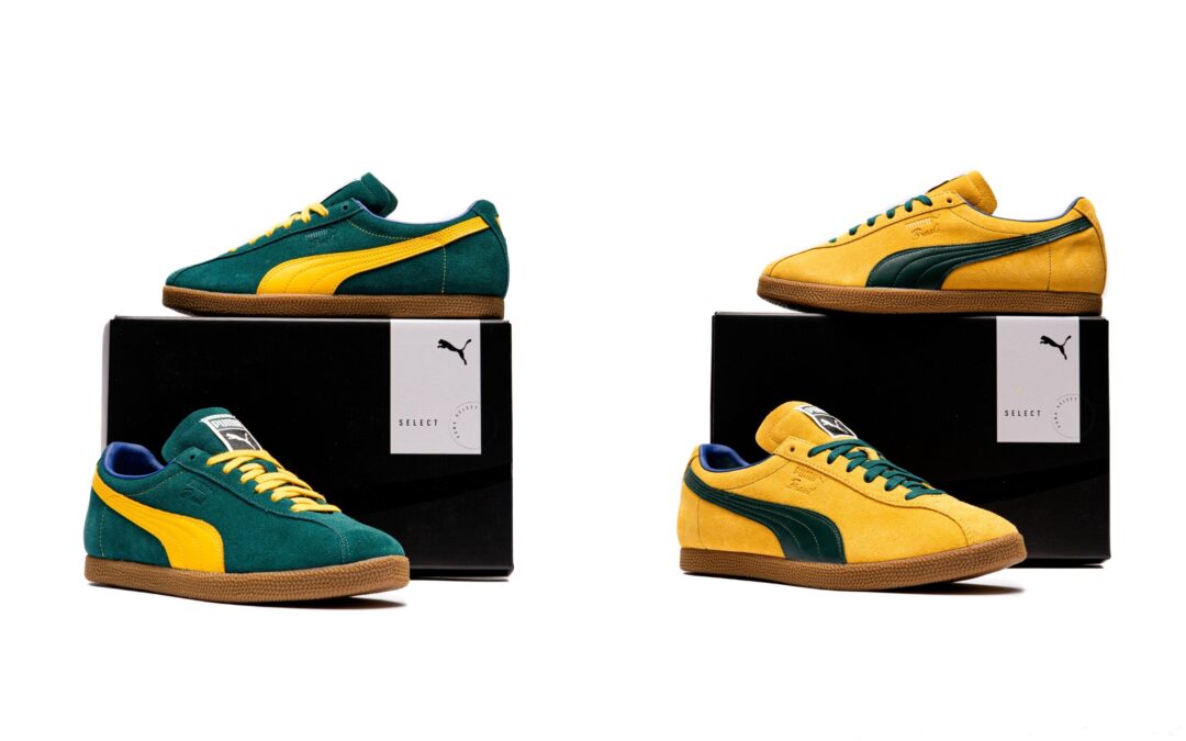 【2025年 2/8 発売】PUMA BRASIL "DARK MYRTLE/TANGERINE" (プーマ ブラジル) [401048-01/401048-02]