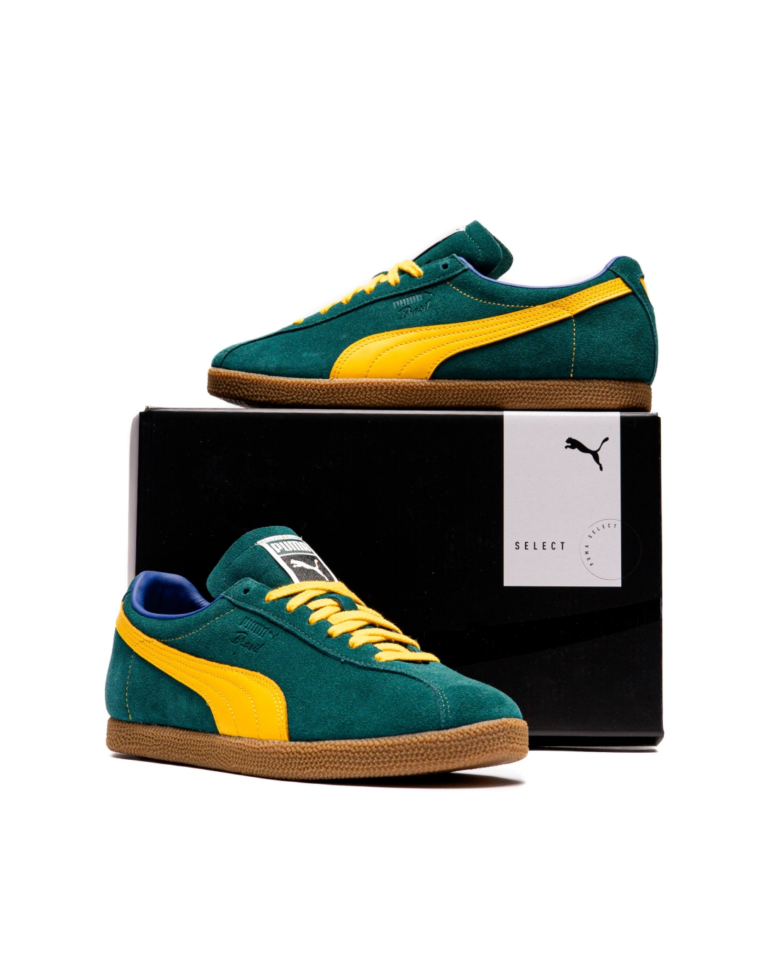 【2025年 2/8 発売】PUMA BRASIL “DARK MYRTLE/TANGERINE” (プーマ ブラジル) [401048-01/401048-02]