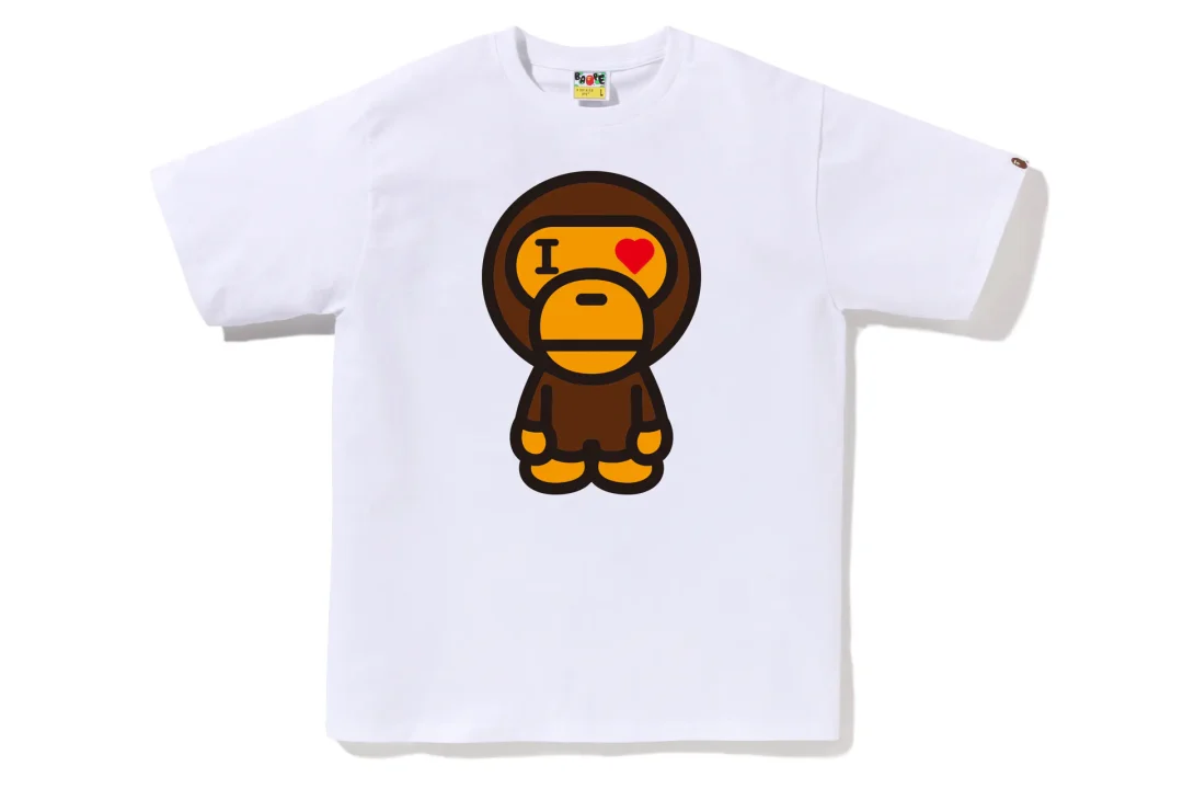 BABY MILOをあしらった A BATHING APE 2025 “Happy Valentine’s Day”が2/8 発売 (ア ベイシング エイプ)