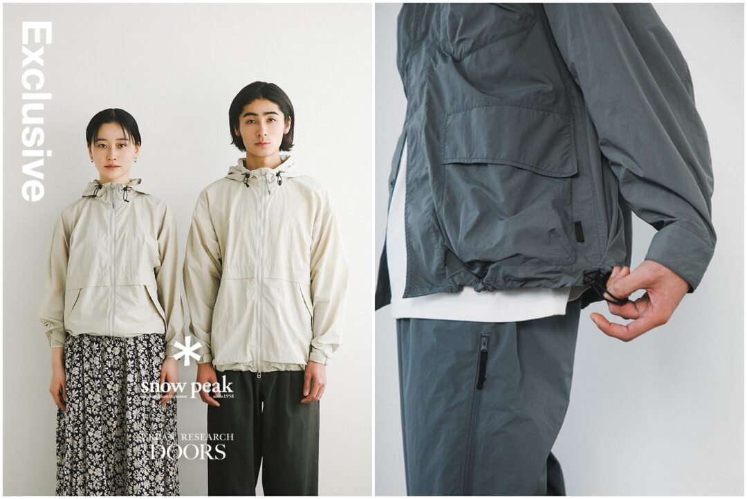 Snow Peak Apparel × URBAN RESEARCH DOORS 2025 SPRING COLLECTIONが発売 (スノーピーク アーバンリサーチ ドアーズ)