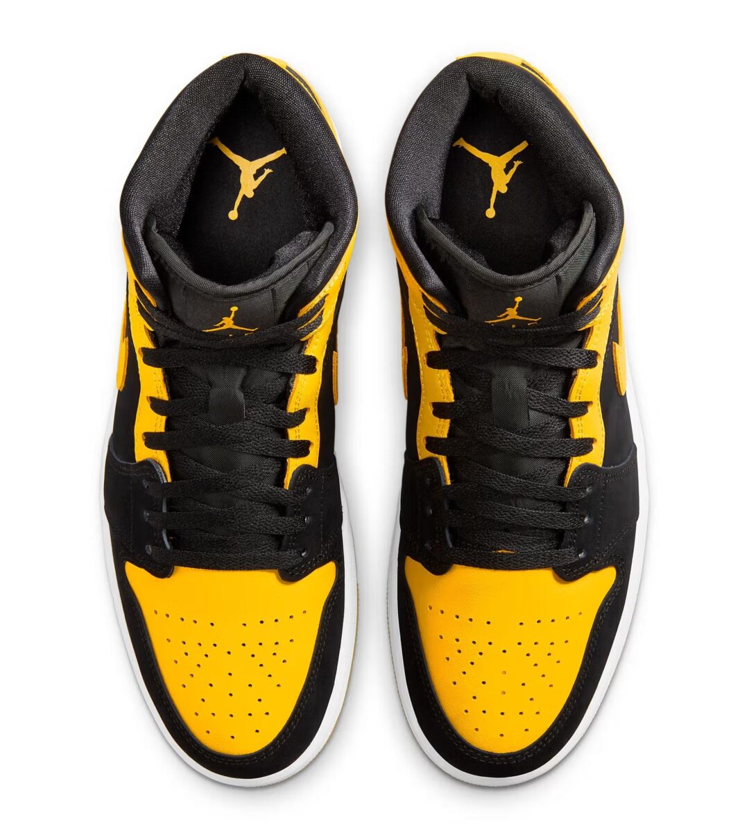 【2025年 夏 発売予定】NIKE AIR JORDAN MID “Black/Varsity Yellow” (ナイキ エア ジョーダン ミッド “ブラック/バーシティイエロー”) [HJ6654-071]