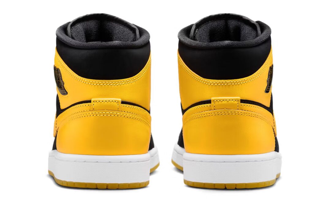 【2025年 夏 発売予定】NIKE AIR JORDAN MID “Black/Varsity Yellow” (ナイキ エア ジョーダン ミッド “ブラック/バーシティイエロー”) [HJ6654-071]