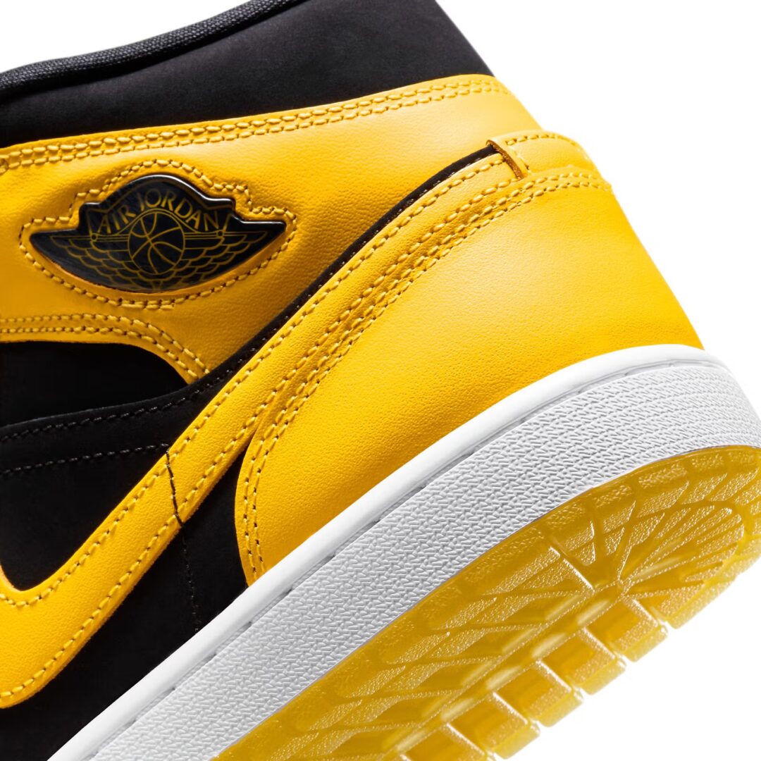 【2025年 夏 発売予定】NIKE AIR JORDAN MID “Black/Varsity Yellow” (ナイキ エア ジョーダン ミッド “ブラック/バーシティイエロー”) [HJ6654-071]