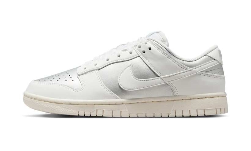 【2025年 夏 発売予定】NIKE W DUNK LOW “Next Nature/Metallic Platinum” (ナイキ ウィメンズ ダンク ロー “ネクスト ネイチャー/メタリックプラチナム”) [IB7311-001]