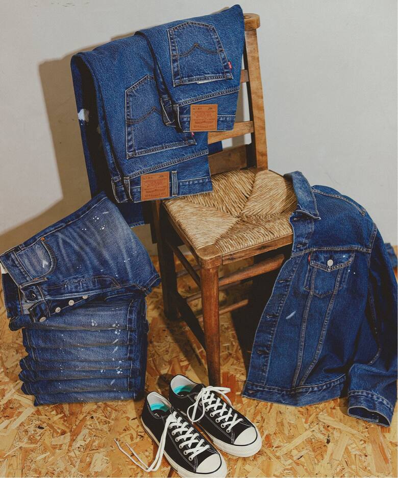 JOURNAL STANDARD relume × LEVI’S 別注 「TYPE III TRUCKER JACKET Selvedge & 501 Paint Splatters」が2025年 3月中旬 発売 (ジャーナルスタンダード リーバイス)