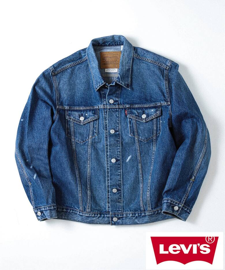 JOURNAL STANDARD relume × LEVI’S 別注 「TYPE III TRUCKER JACKET Selvedge & 501 Paint Splatters」が2025年 3月中旬 発売 (ジャーナルスタンダード リーバイス)