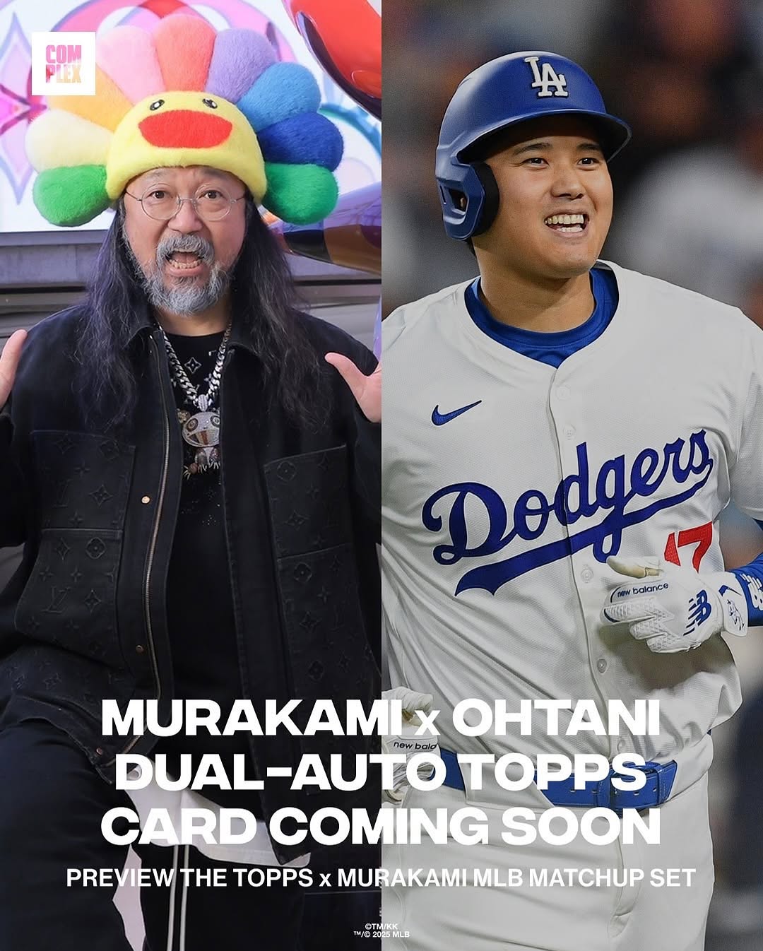 「ドジャースxカブス MLB東京シリーズ」の大谷翔平ジャージなどの開催グッズを村上隆が製作！2025年 3/18~3/19 に東京ドームなどで発売 (Takashi Murakami MLB Limited Edition Tokyo Series Collection)