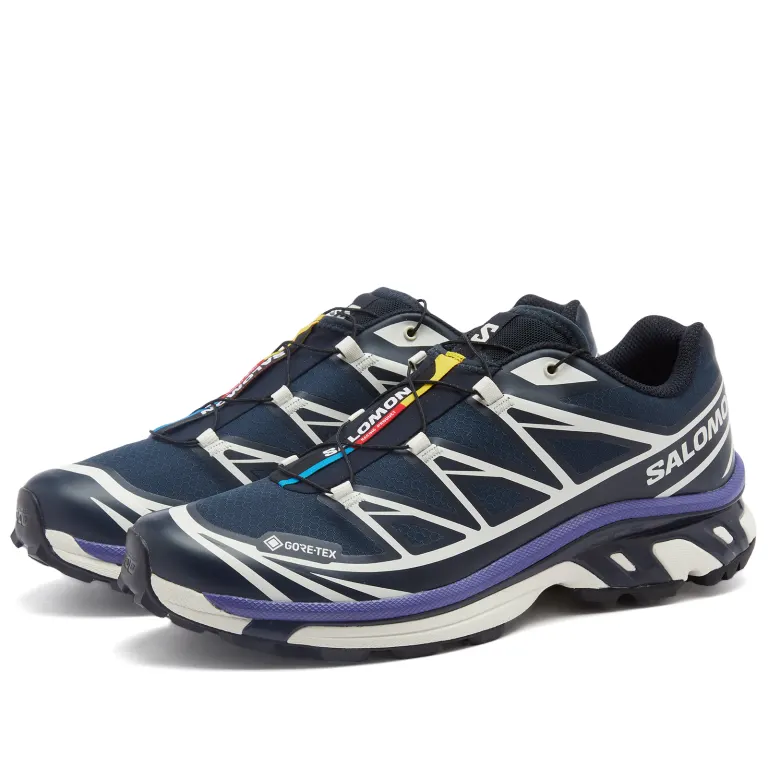 【2025年 2/21 発売】SALOMON XT-6 GORE-TEX “Carbon/Vanilla Ice/Liberty” (サロモン ゴアテックス) [L47732500]