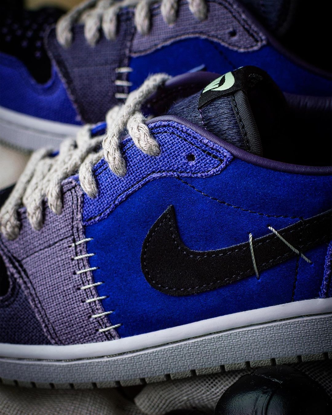 【2025年 11/19 発売予定】Zion Williamson x NIKE AIR JORDAN 1 LOW RETRO OG “Voodoo Alternate/Regency Purple” (ザイオン・ウィリアムソン ナイキ エア ジョーダン 1 ロー レトロ OG “ブードゥー/パープル”) [IH2309-500]