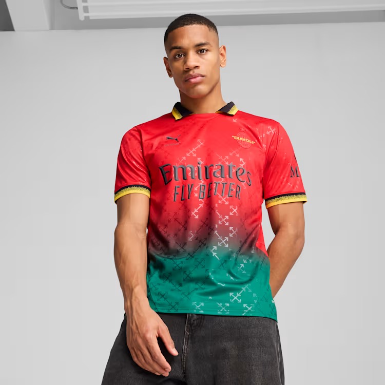 PUMA x AC MILAN x OFF-WHITE トリプルコラボコレクションが発売 (プーマ ACミラン オフホワイト)