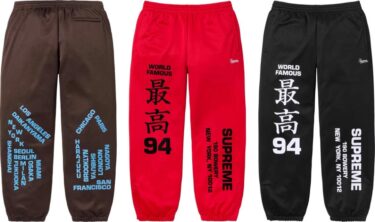 【シュプリーム/SUPREME】”パンツ/ショーツ” “PANTS/SHORTS” まとめ 2025 SPRING/SUMMER コレクション (2025年 春夏)