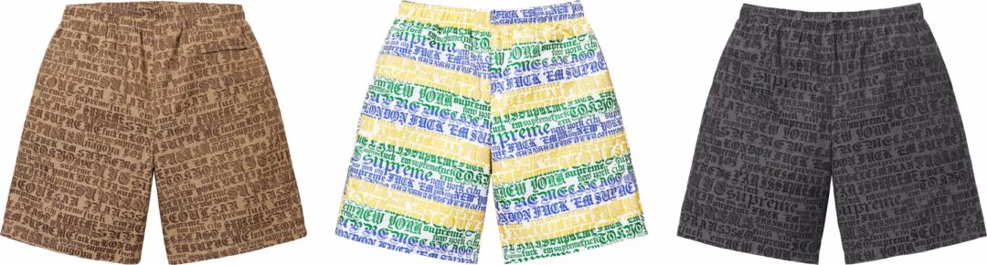 【シュプリーム/SUPREME】”パンツ/ショーツ” “PANTS/SHORTS” まとめ 2025 SPRING/SUMMER コレクション (2025年 春夏)