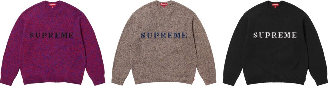 【シュプリーム/SUPREME】”トップス/セーター” “TOPS/SWEATERS” まとめ 2025 SPRING/SUMMER コレクション (2025年 春夏)