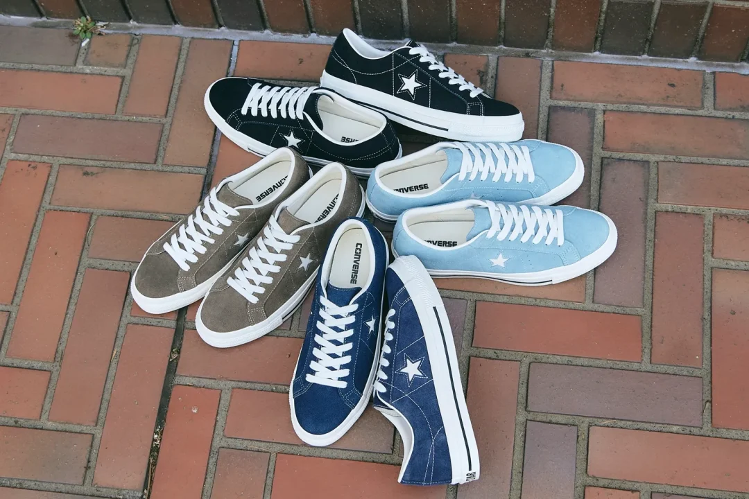 【2025年 3/14 発売】CONVERSE ONE STAR SUEDE “Black/Taupe/Navy/Light Blue” (コンバース ワンスター スエード) [35200860/35200861/35200862/35200863]