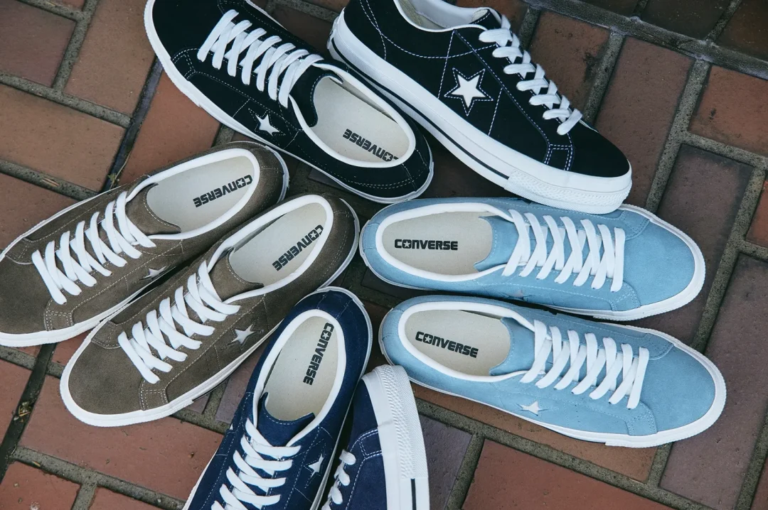 【2025年 3/14 発売】CONVERSE ONE STAR SUEDE “Black/Taupe/Navy/Light Blue” (コンバース ワンスター スエード) [35200860/35200861/35200862/35200863]