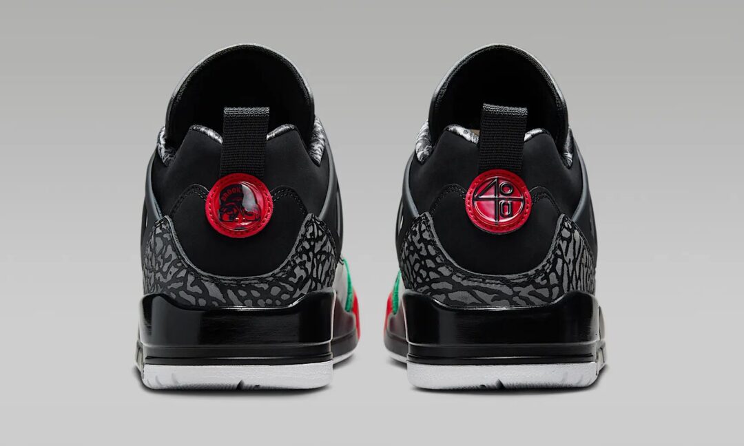 【2025年 3/17 発売】NIKE JORDAN SPIZIKE LOW “Black/Classic Green/Varsity Red” (ナイキ ジョーダン スパイジーク ロー “ブラック/クラシックグリーン/バーシティレッド”) [FQ1759-060]