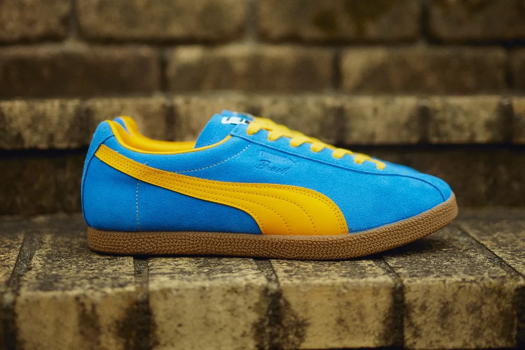 【2025年 3/28 発売】PUMA BRASIL “DARK POPPY/VIVID BLUE” (プーマ ブラジル) [401048-03/401048-04]