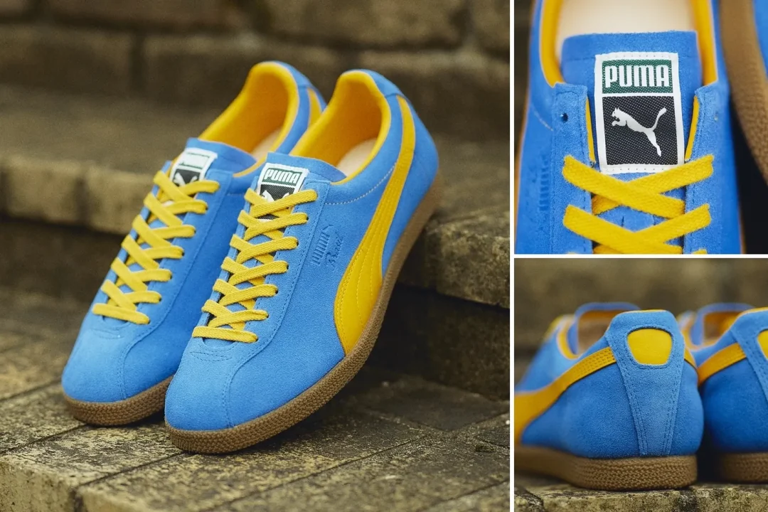 【2025年 3/28 発売】PUMA BRASIL “DARK POPPY/VIVID BLUE” (プーマ ブラジル) [401048-03/401048-04]