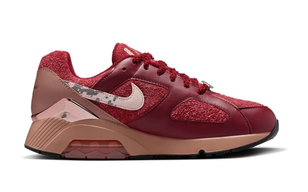 【2025年 発売予定】Apron Records x NIKE AIR MAX 180 SP “Team Red” (エープロン・レコーズ ナイキ エア マックス 180 “チームレッド”) [FZ3309-600]