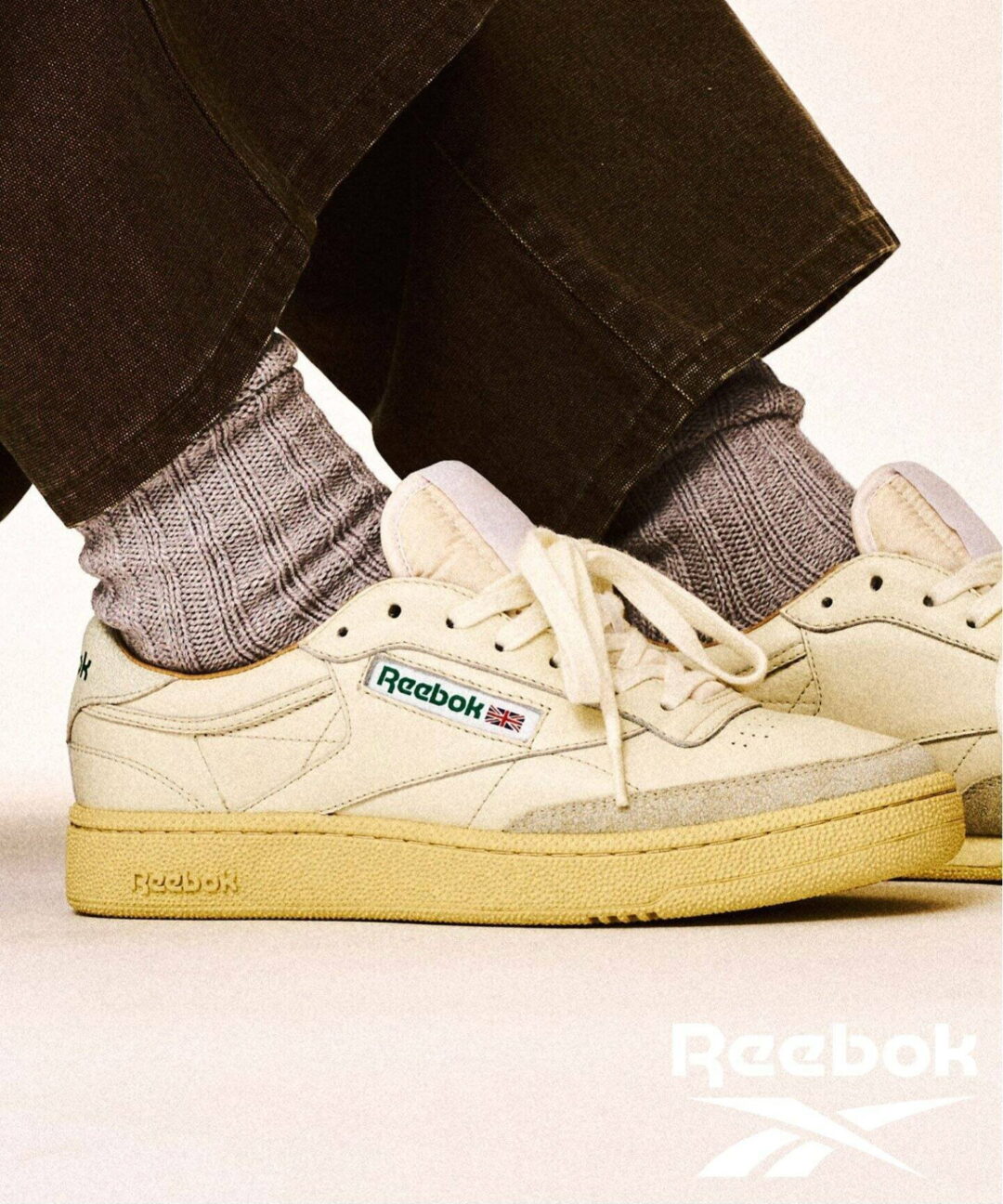 【2025年 4月初旬 発売】417 EDIFICE × REEBOK CLUB C “White” (エディフィス リーボック クラブ C “ホワイト”) [25093313002610]