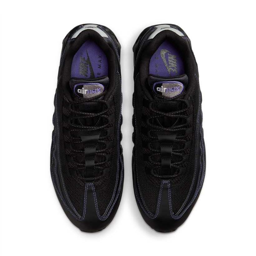 【2025年 4/17 発売予定】NIKE AIR MAX 95 OG “Black/Persian Violet” (ナイキ エア マックス 95 “ブラック/ペルシアンバイオレット”) [IB7936-001]