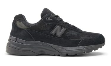 【2025年 3月 発売予定】New Balance U992 TB “Triple Black” Made in USA (ニューバランス) [U992TB]