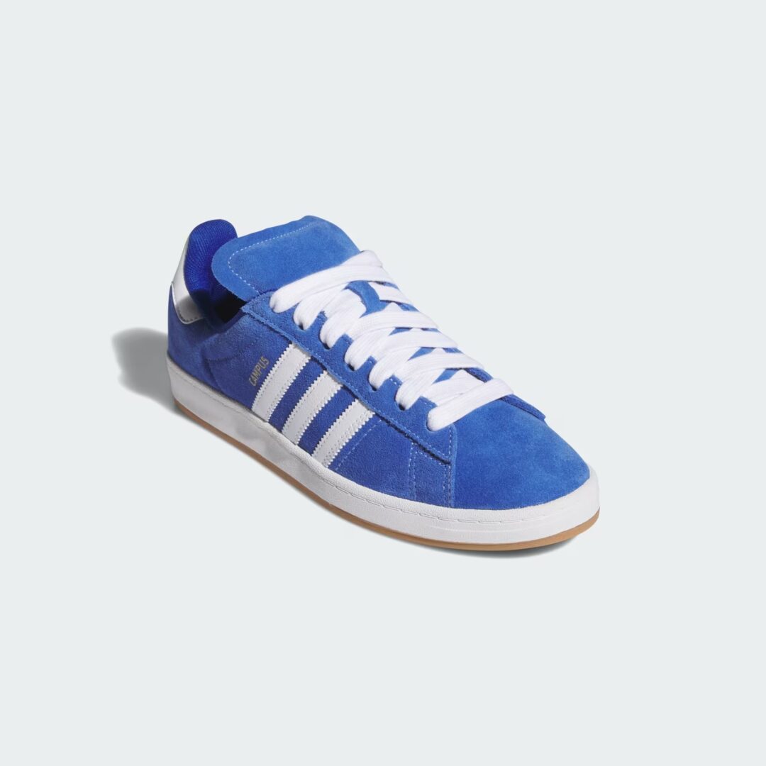 【2025年 3/6 発売】adidas Originals CAMPUS ADV “Royal Blue/Cloud White/Gold Metallic” (アディダス オリジナルス キャンパス ADV “ロイヤル/ホワイト/ゴールド”) [JP8204]