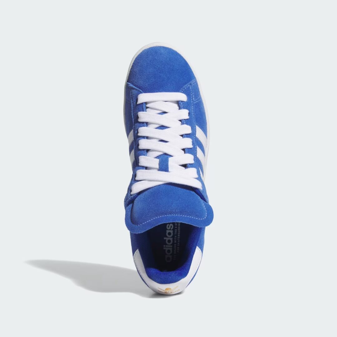 【2025年 3/6 発売】adidas Originals CAMPUS ADV “Royal Blue/Cloud White/Gold Metallic” (アディダス オリジナルス キャンパス ADV “ロイヤル/ホワイト/ゴールド”) [JP8204]