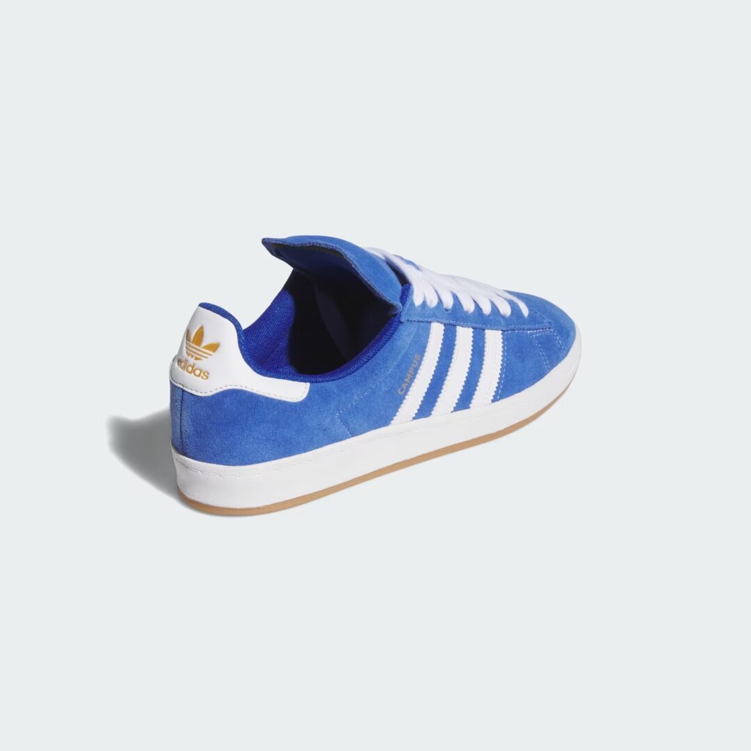 【2025年 3/6 発売】adidas Originals CAMPUS ADV “Royal Blue/Cloud White/Gold Metallic” (アディダス オリジナルス キャンパス ADV “ロイヤル/ホワイト/ゴールド”) [JP8204]