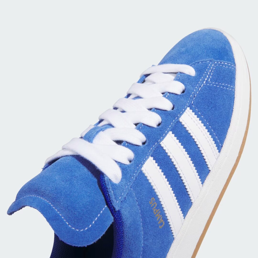 【2025年 3/6 発売】adidas Originals CAMPUS ADV “Royal Blue/Cloud White/Gold Metallic” (アディダス オリジナルス キャンパス ADV “ロイヤル/ホワイト/ゴールド”) [JP8204]