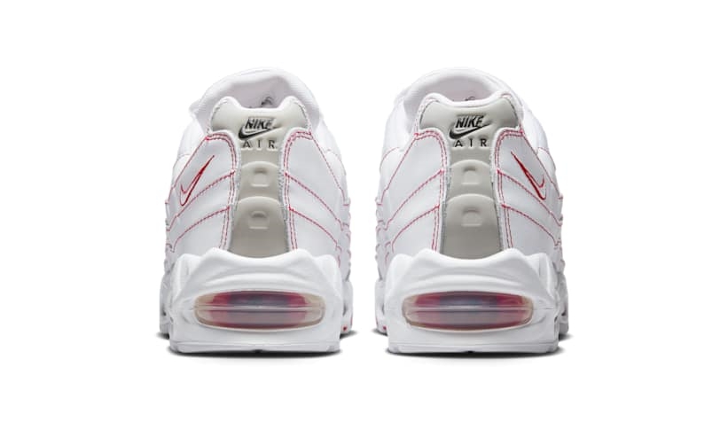 【2025年 発売予定】NIKE AIR MAX 95 OG “White/University Red-Wolf Grey” (ナイキ エア マックス 95 “ホワイト/ユニバーシティレッド/ウルフグレー”) [IB7936-100]