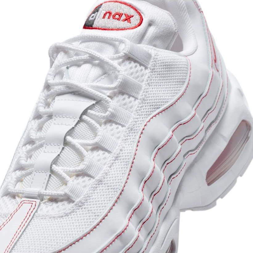 【2025年 発売予定】NIKE AIR MAX 95 BIG BUBBLE OG “White/University Red-Wolf Grey” (ナイキ エア マックス 95 ビッグバブル “ホワイト/ユニバーシティレッド/ウルフグレー”) [IB7936-100]