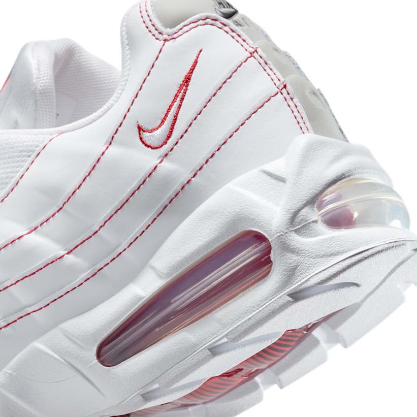 【2025年 発売予定】NIKE AIR MAX 95 BIG BUBBLE OG “White/University Red-Wolf Grey” (ナイキ エア マックス 95 ビッグバブル “ホワイト/ユニバーシティレッド/ウルフグレー”) [IB7936-100]