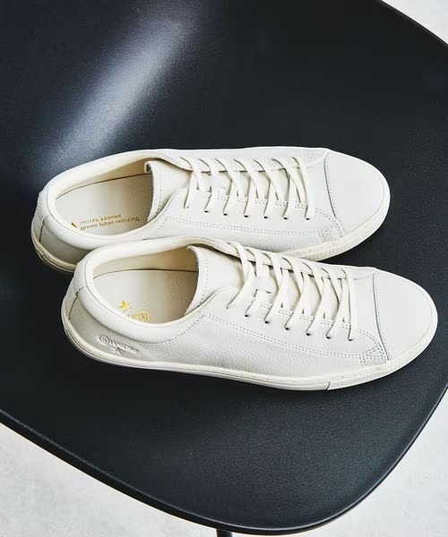 green label relaxing × CONVERSE ALL STAR COUPE LEATHER OX "Off White"が発売 (グリーンレーベル リラクシング コンバース オールスター クップ レザー)