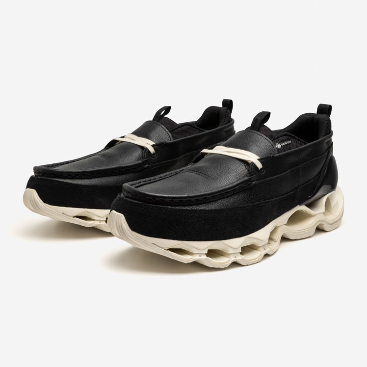 【2025年 3/7 発売】Mizuno Wave Prophecy Moc GORE-TEX “Black/Off White” (ミズノ ウェーブ プロフェシー モック ゴアテックス “ブラック/オフホワイト”) [D1GD240601/D1GD240602]