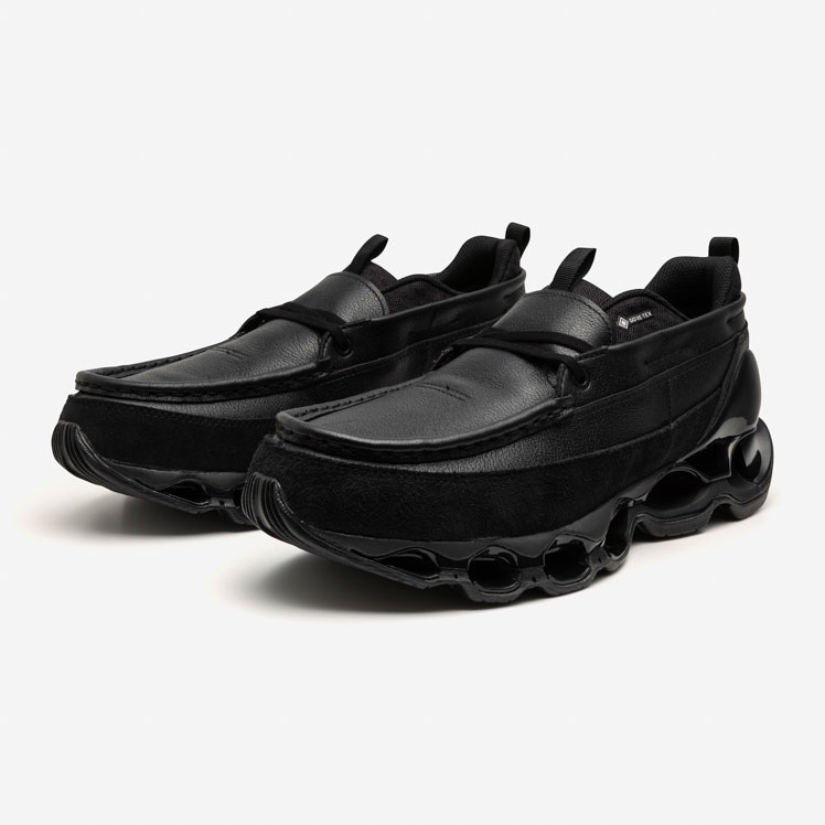 【2025年 3/7 発売】Mizuno Wave Prophecy Moc GORE-TEX “Black/Off White” (ミズノ ウェーブ プロフェシー モック ゴアテックス “ブラック/オフホワイト”) [D1GD240601/D1GD240602]