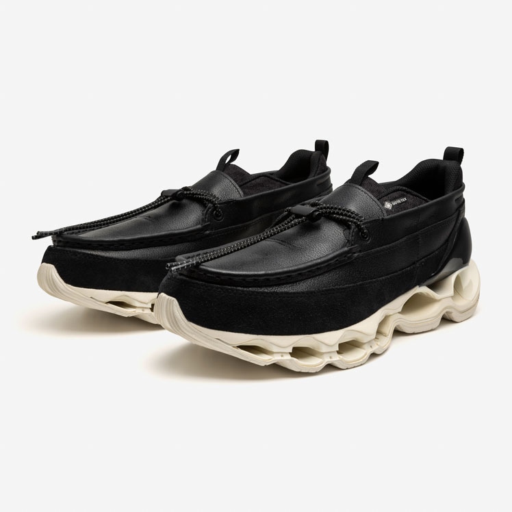 【2025年 3/7 発売】Mizuno Wave Prophecy Moc GORE-TEX “Black/Off White” (ミズノ ウェーブ プロフェシー モック ゴアテックス “ブラック/オフホワイト”) [D1GD240601/D1GD240602]