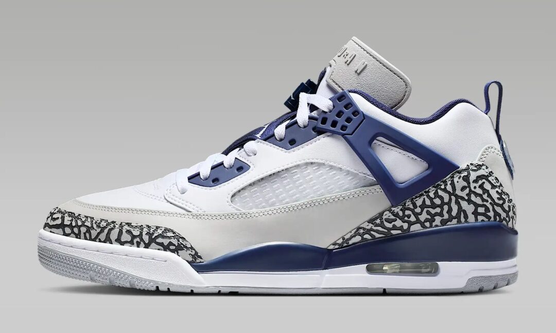 【2025年 3/10 発売】NIKE JORDAN SPIZIKE LOW “White/Midnight Navy” (ナイキ ジョーダン スパイジーク ロー “ホワイト/ミッドナイトネイビー”) [FQ1759-140]