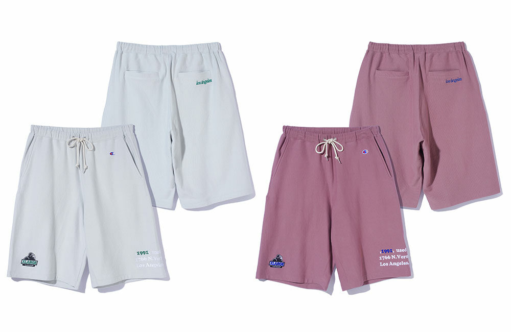 XLARGE × Champion コラボ最新作 “REVERSE WEAVE” ジップパーカー & ショートパンツが2025年 3/8 発売 ​(エクストララージ チャンピオン リバースウィーブ)