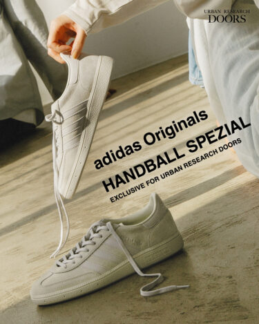 【2025年 3/28 発売】URBAN RESEARCH DOORS × adidas Originals HANDBALL SPEZIAL EXCLUSIVE "Off White" (アーバンリサーチ ドアーズ アディダス オリジナルス ハンドボール スペツィアル) [JQ6155]