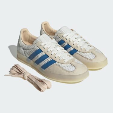 【2025年 3/20 発売】adidas Originals GAZELLE INDOOR “Off White/Focus Blue” (アディダス オリジナルス ガゼル インドア) [JH5419]